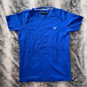 Emporio Armani Royal Blue Short Sleeve Tee